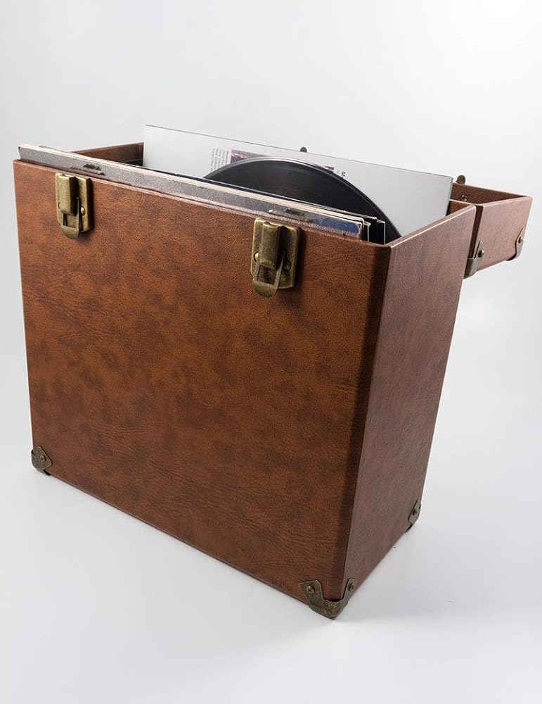 Amazon.com: GPO Portable Retro Style Carry Case for LPs, Albums